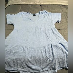 GAP Light Blue Mini Dress